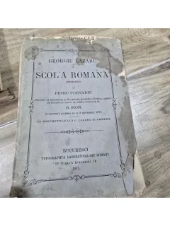 Georgiu Lazaru si scoala romana - Petru Poenariu