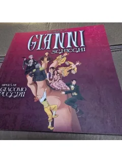 Caiet-Program tip brosura - Opera comica pentru copii Gianni Schicchi - Giacomo Puccini