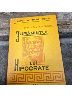 Juramantul lui Hipocrate - Pius Brinzeu