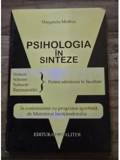 Psihologia in sinteze - Margareta Modrea