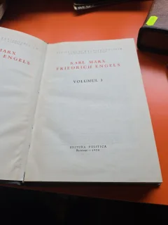 Opere. Volumul 3 Tezele despre Feuerbach; Ideologia Germana - Karl Marx, Friedrich Engels 1958