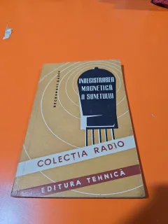 INREGISTRAREA MAGNETICĂ A SUNETULUI - HECKENAST GÁBOR 1958