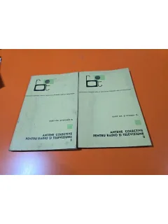 Antene colective pentru radio și televiziune 2 volume - Gust Ch. și Stoian M. 1970