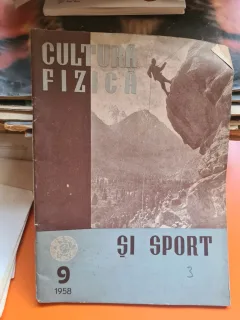 Cultura fizica si sport Nr. 9 / 1958