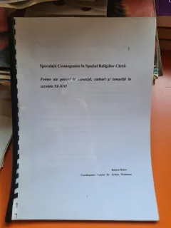 Speculatii Cosmogonice in Spatiul Religiilor Cartii. Forme ale gnozei la cabalisti, cathari si ismaeliti in secolele XI-XIII - Raluca Boboc, Lucrare de licenta