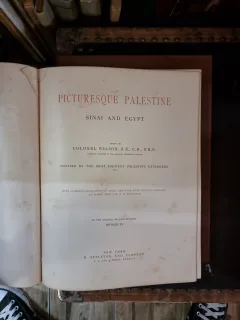 PICTURESQUE PALESTINE SINAI AND EGYPT - division IV