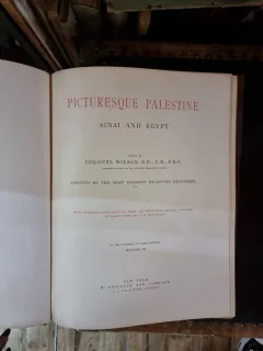 PICTURESQUE PALESTINE SINAI AND EGYPT - division III