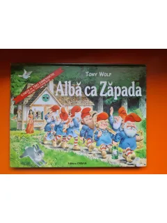 Alba ca Zapada, carte in 3D - Tony Wolf