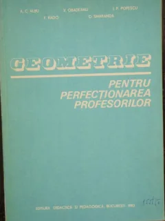 GEOMETRIE PENTRU PERFECTIONAREA PROFESORILOR - A.C. ALBU