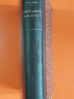 FORMULARUL AVOCATULUI - A. ZALMAN