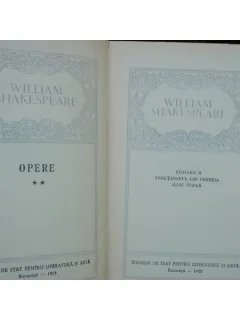 OPERE 2 - WILLIAM SHAKESPEARE
