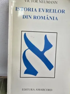 VICTOR NEUMANN-ISTORIA EVREILOR DIN ROMANIA