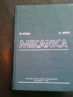 MECANICA - M. RADOI