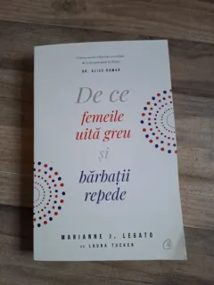 MARIANNE J. LEGATO - DE CE FEMEILE UITA GREU SI BARBATII REPEDE,CURTEA VECHE,2006,298 PAG