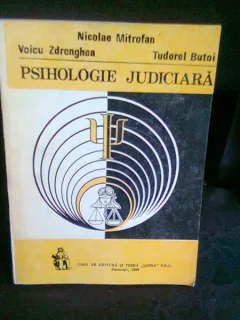 PSIHOLOGIE JUDICIARA - NICOLAE MITROFAN