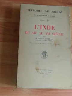 L'INDE DU VII AU XVI SIECLE-M. ISHWARI PRASAD