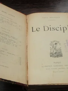 LE DISCIPLE - PAUL BOURGET