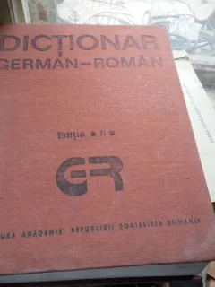 DICTIONAR GERMAN-ROMAN (EDITURA ACADEMIEI, 1989),EDITIA A II A,140.000 DE CUVINTE,1184 PAG