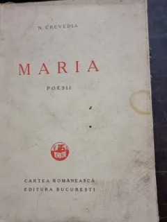 Maria poesii - N. Crevedia (Cu dedicatie)