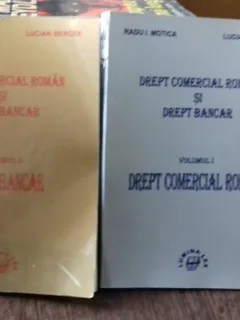 DREPT COMERCIAL ROMAN SI DREPT BANCAR - RADU I. MOTICA   2 VOLUME
