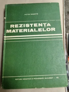 REZISTENTA MATERIALELOR-VICTOR DROBOTA