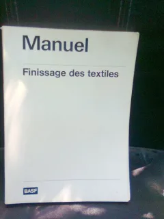 FINISSAGE DES TEXTILES - MANUAL