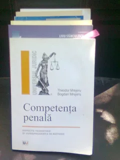 COMPETENTA PENALA - THEODOR MREJERU