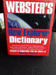 WEBSTER'S NEW EXPLORER DICTIONARY