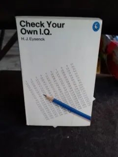 CHECK YOUR OWN I.Q. - H.J. EYSENCK