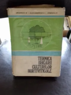 TEHNICA IRIGARII CULTURILOR HORTIVITICOLE - GRUMEZA N.