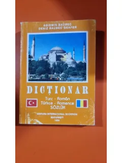 DICTIONAR TURC - ROMAN DE AGIEMIN BAUBEC , DENIZ BAUBEC GEAFER