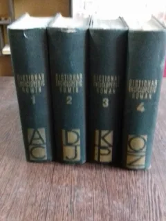 DICTIONAR ENCICLOPEDIC ROMAN - 4 VOLUME