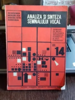 ANALIZA SI SINTEZA SEMNALULUI VOCAL - VOL.14