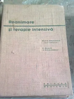 REANIMARE SI TERAPIE INTENSIVA - SILVIA BRUCKNER