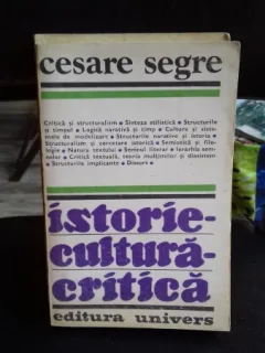 ISTORIE - CULTURA - CRITICA - CESARE SEGRE