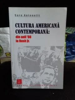CULTURA AMERICANA CONTEMPORANA: DIN ANII 60 LA BUSH JR. - SARA ANTONELLI