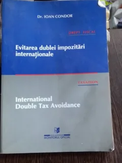 EVITAREA DUBLEI IMPOZITARI INTERNATIONALE - IOAN CONDOR
