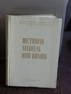 DICTIONAR MEDICAL RUS ROMAN