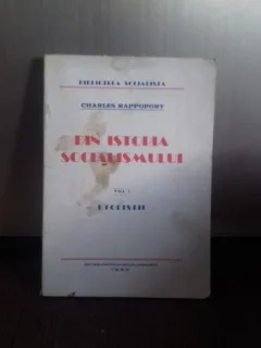 DIN ISTORIA SOCIALISMULUI - CHARLES RAPPOPORT   VOL.1