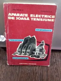 APARATE ELECTRICE DE JOASA TENSIUNE - SIMULESCU DRAGOS