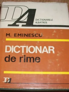 DICTIONAR DE RIME de M. EMINESCU