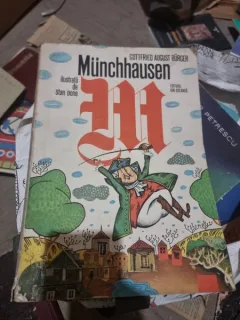 MUNCHAUSEN DE GOTTFRIED AUGUST BURGER , ILLUSTRATA DONE STAN , 1980