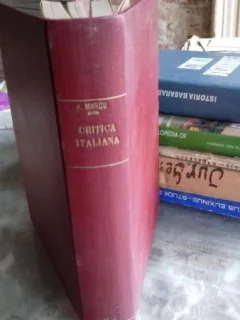 CRITICA ITALIANA DE LA VICO LA CROCE - ALEXANDRU MARCU