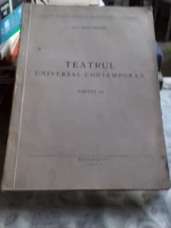 TEATRUL UNIVERSAL CONTEMPORAN - HORIA DELEANU   PARTEA I