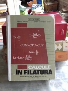 CALCULE IN FILATURA - NICOLAE BADAN