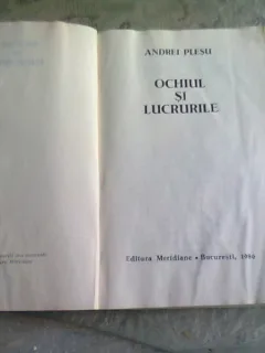OCHIUL SI LUCRURILE - ANDREI PLESU