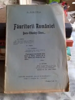 FAURITORII ROMANIEI. BOCU, CIHOSKY, STERE.... - N. DIMITRIU