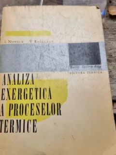 ANALIZA ENERGETICA A PROCESELOR TERMICE - I.NERESCU