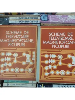 SCHEME DE TELEVIZOARE MAGNETOFOANE, PICUPURI (2 VOLUME) - M. SILISTEANU