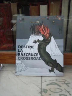 DESTINE LA RASCRUCE , ARTISTII EVREI IN PERIOADA HOLOCAUSTULUI , CARTE BILINGVA